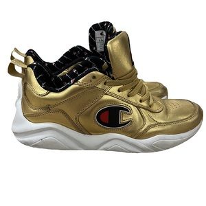 Champion Men’s Matallic Gold Retro Effect Shoes